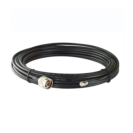MOXA Lmr-195 Lite Cable, N-Type (Male) To Rp Sma (Male), 3 Meters A-CRF-RMNM-L1-300